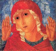 Petrov-Vodkin, Kozma Our Lady- Tenderness of Cruel Hearts china oil painting artist